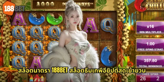 สล็อตนาตรา 188BET สล็อตธีมเทพีอียิปต์สุดเย้ายวน