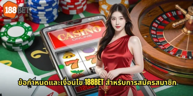 ข้อกำหนดและเงื่อนไข 188BET สำหรับการสมัครสมาชิก